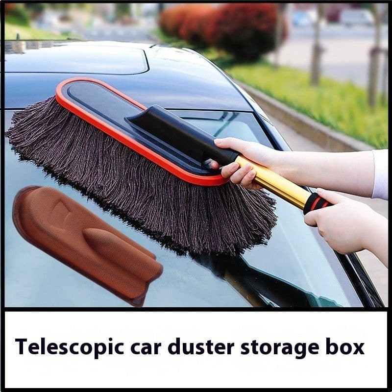 image-Telescopic Wax Duster Car Wash Mop