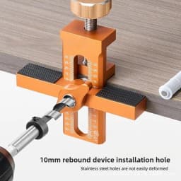 image-Two-in-one Adjustable Cabinet Door Fixing Clips