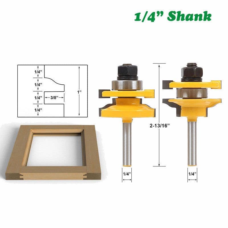image-West Tenon Knife 2 Piece Set of Cabinet Door Door knife