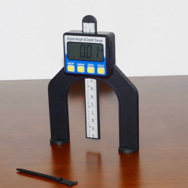 image-Digital Depth Gauge Woodworking Depth Gauge