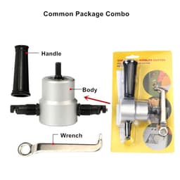 image-Double-head Metal Sheet Cutters, Cutting Machines, Saws, Iron Cutting Tools, Electric Punching Shears