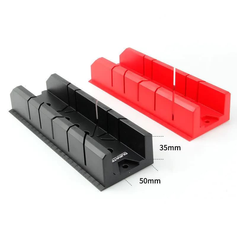 image-DURATEC Dexun Woodworking Miter Saw Cabinet Angle Saw 45 Saw Box Clip Back Saw Miter Saw Gauge Multifunctional Angle Cabinet