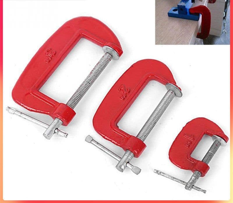 image-Heavy Duty G Clamp 1-3inch Heavy Duty C-clamp G-clamp Heavy