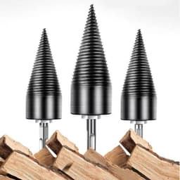 image-Wood Splitting Artifact, Wood Splitting Machine, Drill Bit, Small Electric Hammer, Percussion Drill, Breaking Firewood, Split Cone, Wood Household And Rural