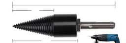 image-Wood Splitting Artifact, Wood Splitting Machine, Drill Bit, Small Electric Hammer, Percussion Drill, Breaking Firewood, Split Cone, Wood Household And Rural