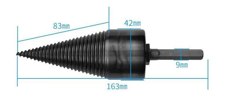 image-Wood Splitting Artifact, Wood Splitting Machine, Drill Bit, Small Electric Hammer, Percussion Drill, Breaking Firewood, Split Cone, Wood Household And Rural
