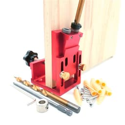 image-Woodworking Hole Punch 9.0Mm Oblique Hole Punch Hole Punch Oblique Hole Locator Woodworking Punching Aids Woodworking Tools