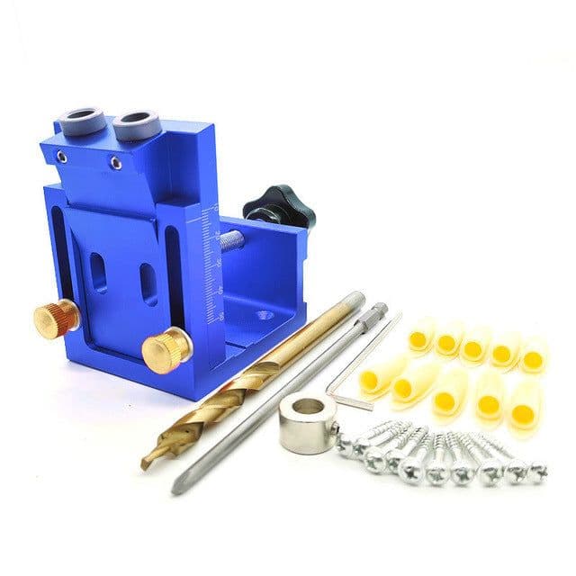 image-Woodworking Hole Punch 9.0Mm Oblique Hole Punch Hole Punch Oblique Hole Locator Woodworking Punching Aids Woodworking Tools