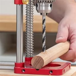 image-Woodworking Drill Locator Convenient Labor Saving Alloy Steel Woodworking Drill