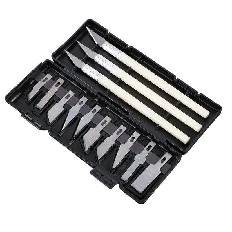 image-13 Pieces Of Carving Knives Combination Set Of Paper-cutting Carving Knives