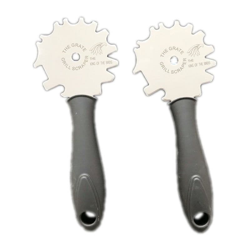 image-Multifunctional Stainless Steel Grill Cleaning Brush