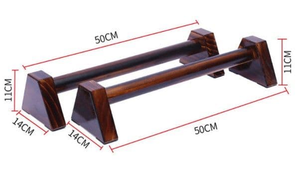 image-Fitness Stand Men And Women Body Wooden Push-up Stand