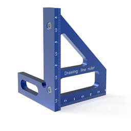 image-Aluminum Alloy Ruler Woodworking Angle Lineation Ruler