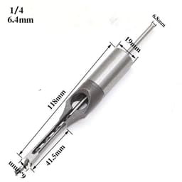 image-Square tenon drill square hole drilling bit