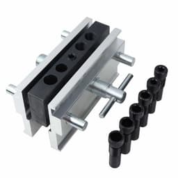 image-Round wooden tenon punching locator