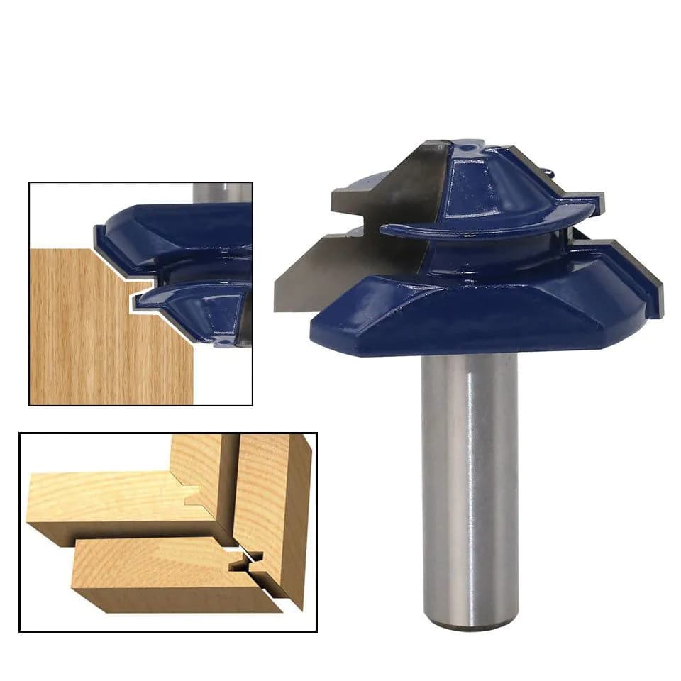 image-1/2 Handle Woodworking Tool Jigsaw Cutter Wood Milling Cutter