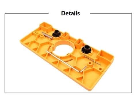 image-35 MM Cup Style Guide To Drill Bit Hint Bit Boring Drill Hole Port Locator Drill Guide For Kreg Jig Wood Working Tools DIY Drill Tool