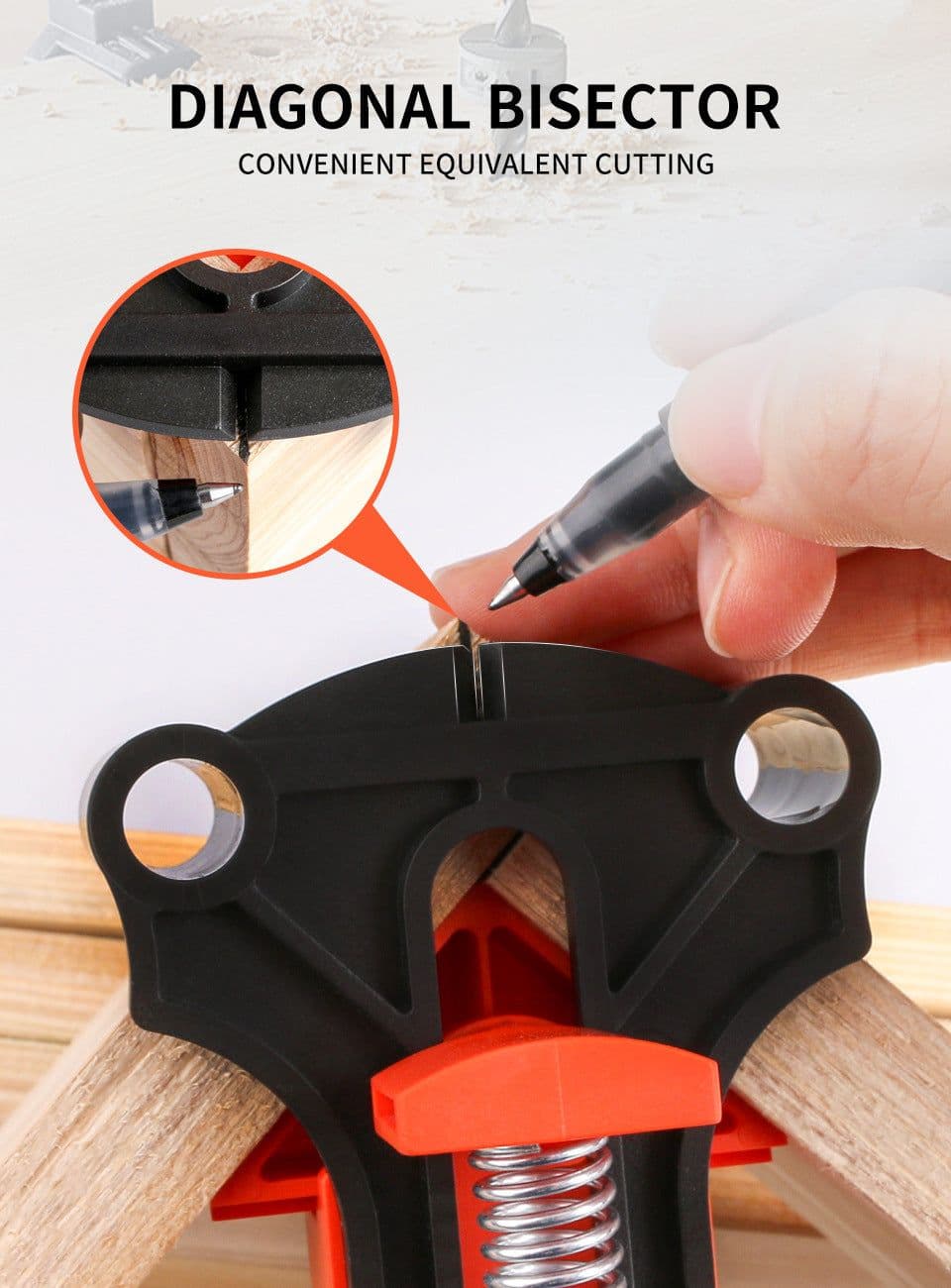 image-Punch Installer 90 Degree Right Angle Clip Photo Frame Clip Picture Frame Clip