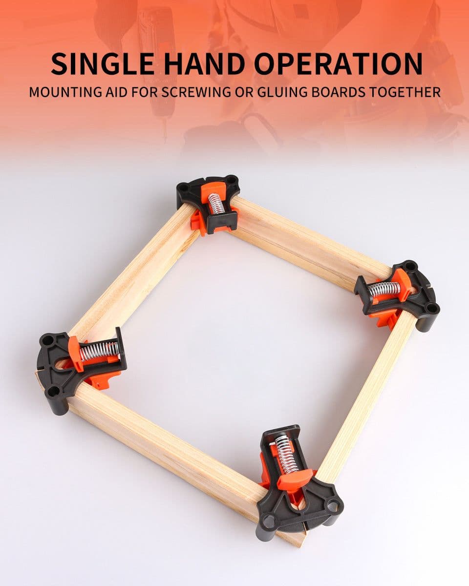 image-Punch Installer 90 Degree Right Angle Clip Photo Frame Clip Picture Frame Clip