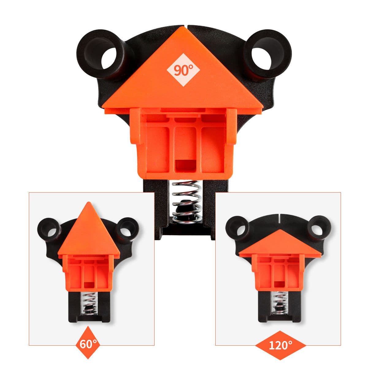 image-Punch Installer 90 Degree Right Angle Clip Photo Frame Clip Picture Frame Clip
