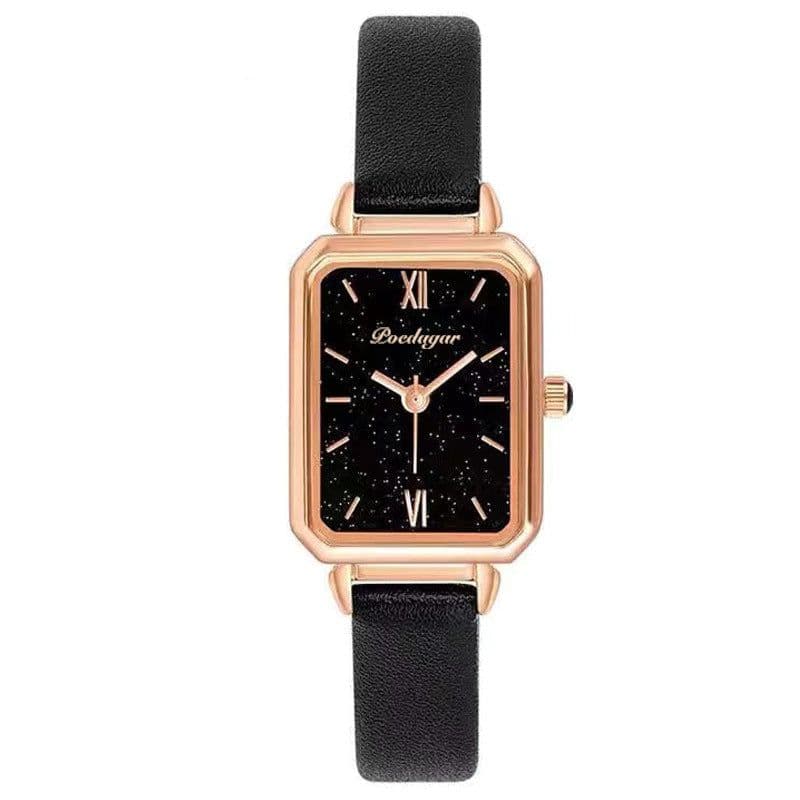 image-Small Green Square Quartz Watch