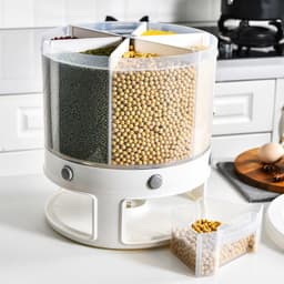 image-Five Grains Rotatable Rice Storage Box 20 Catties