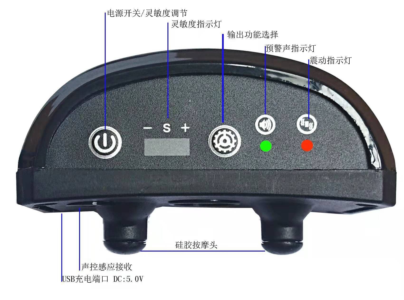 image-Smart Automatic Bark Control Dog Collar Rechargeable