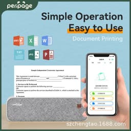 image-Peripage Eric Bear A4 Thermal Printer
