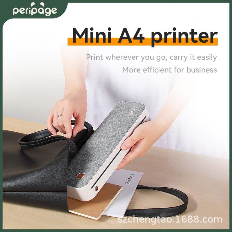 image-Peripage Eric Bear A4 Thermal Printer