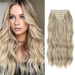 image-Sierra Wig 4-Piece Clip-In Hair Extension Set, 22"