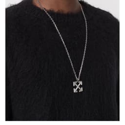 image-S925 Sterling Silver Arrow Personality Chain Necklace
