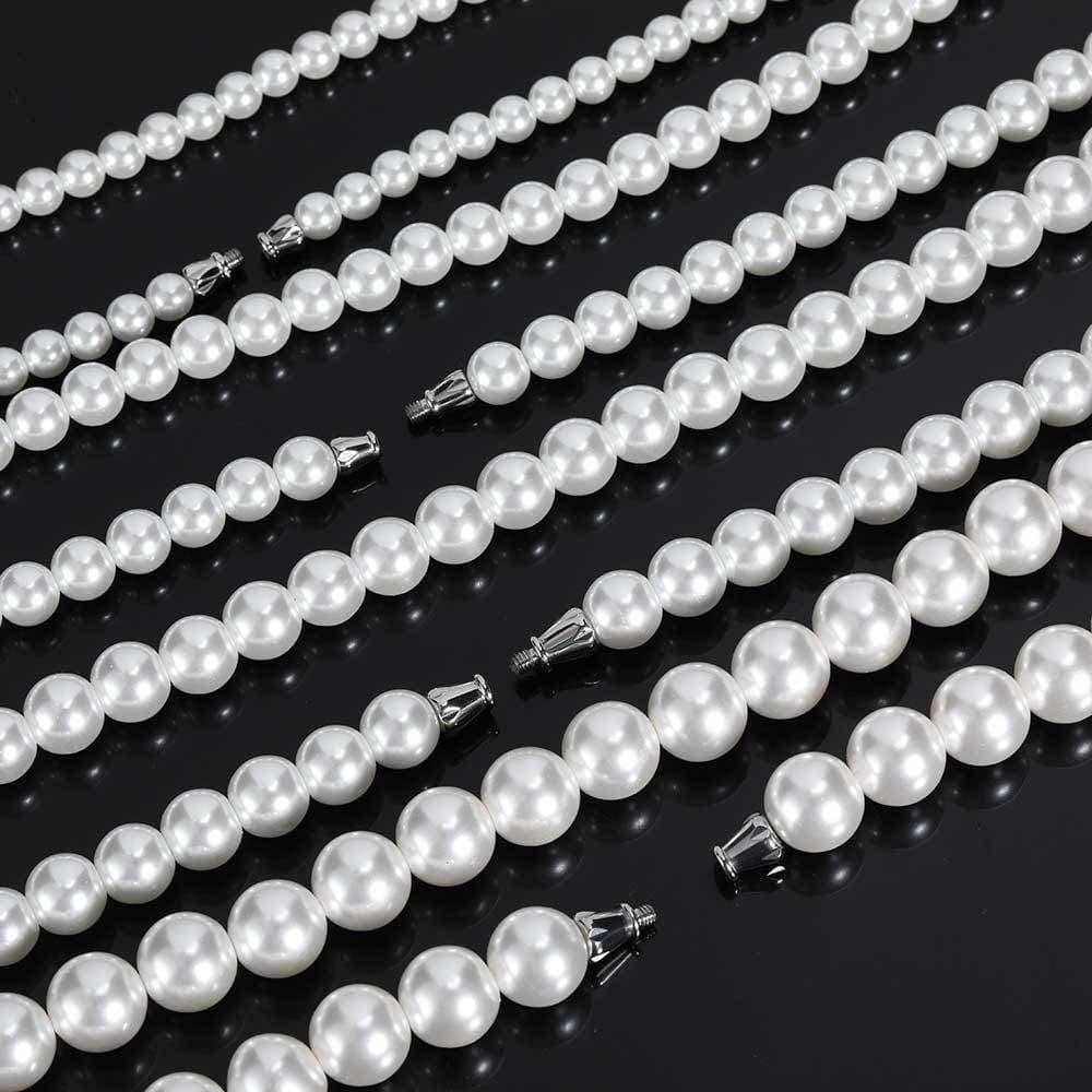 image-European Hip-Hop Pearl Necklace Clavicle Chain