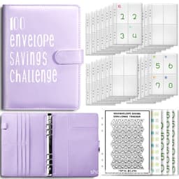 image-100 Envelope Challenge Loose-Leaf Budget Notebook