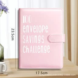 image-100 Envelope Challenge Loose-Leaf Budget Notebook