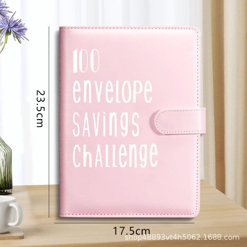 image-100 Envelope Challenge Loose-Leaf Budget Notebook