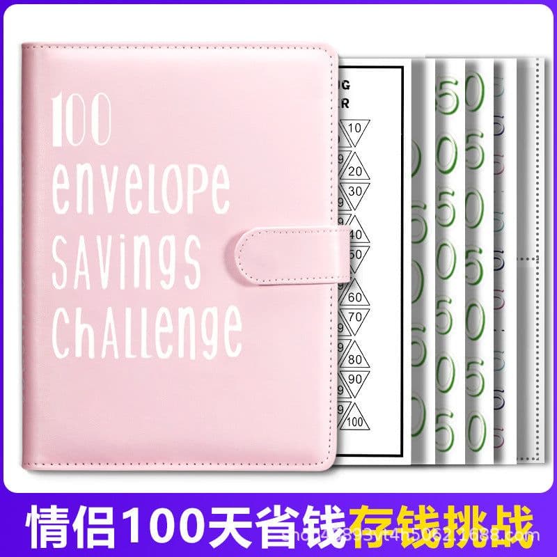 image-100 Envelope Challenge Loose-Leaf Budget Notebook