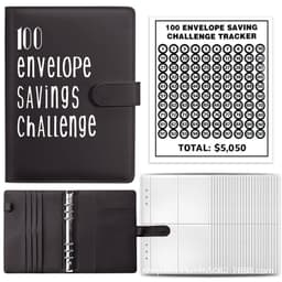 image-100 Envelope Challenge Loose-Leaf Budget Notebook