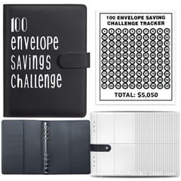 image-100 Envelope Challenge Loose-Leaf Budget Notebook