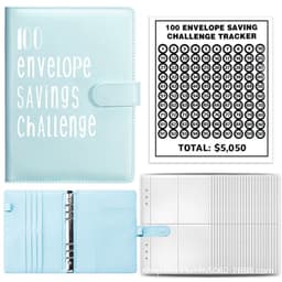 image-100 Envelope Challenge Loose-Leaf Budget Notebook