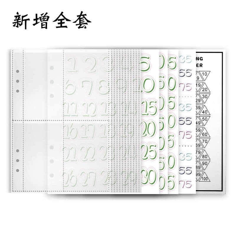 image-100 Envelope Challenge Loose-Leaf Budget Notebook