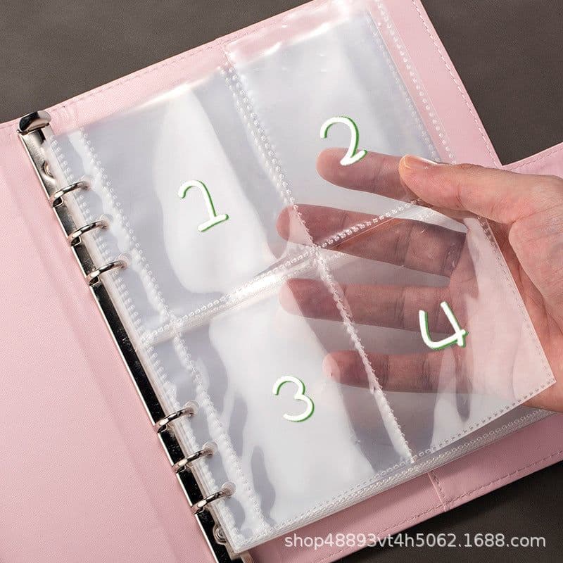image-100 Envelope Challenge Loose-Leaf Budget Notebook