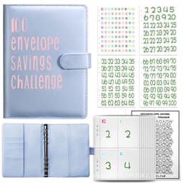 image-100 Envelope Challenge Loose-Leaf Budget Notebook