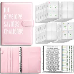 image-100 Envelope Challenge Loose-Leaf Budget Notebook