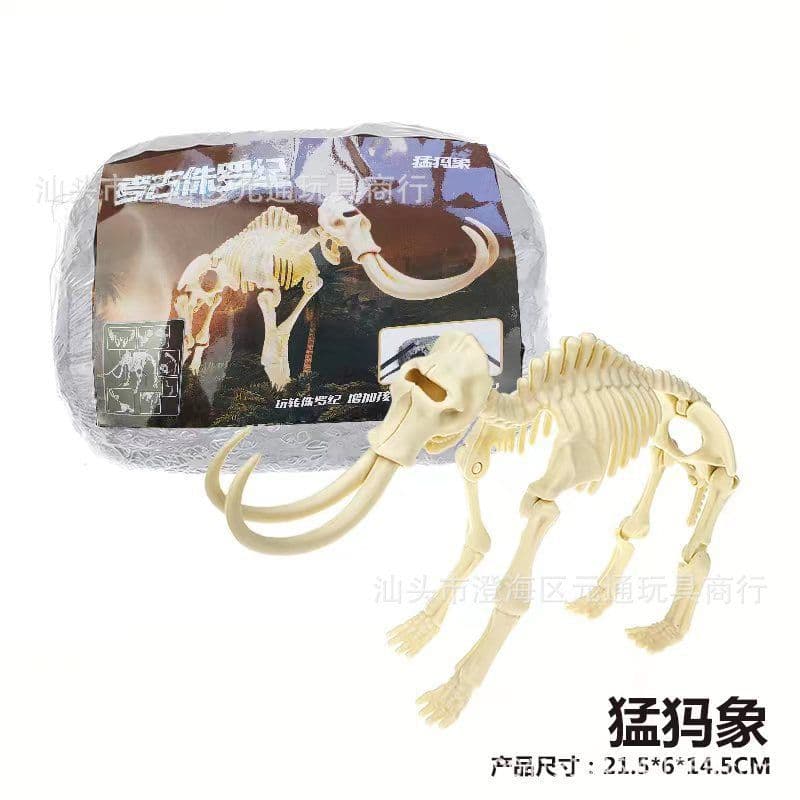 image-Archaeological Excavation Dinosaur Fossil Dig Toy