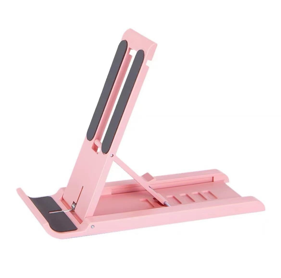 image-Desktop Mobile Phone Holder - Foldable Multi-Angle Stand
