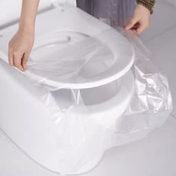 image-Disposable Toilet Seat Covers, 50 Pack