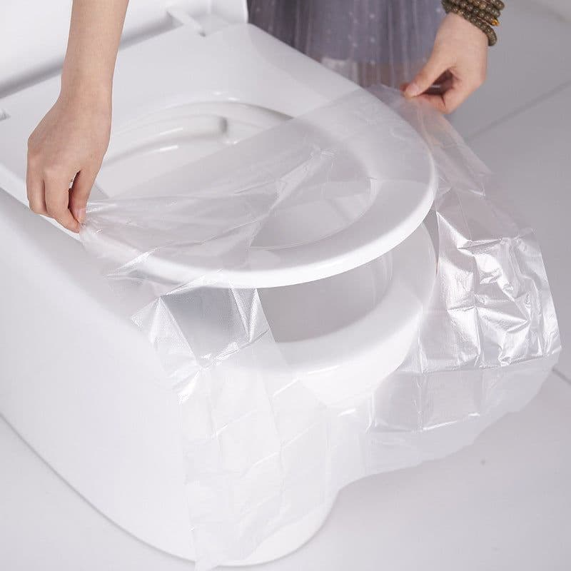 image-Disposable Toilet Seat Covers, 50 Pack