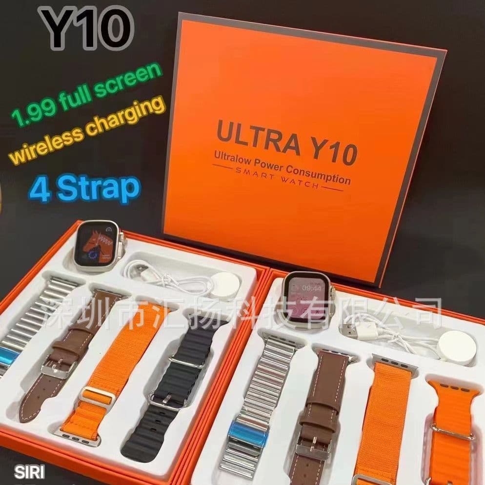 image-Y10 Ultra Smart Watch 44mm Bluetooth Calling