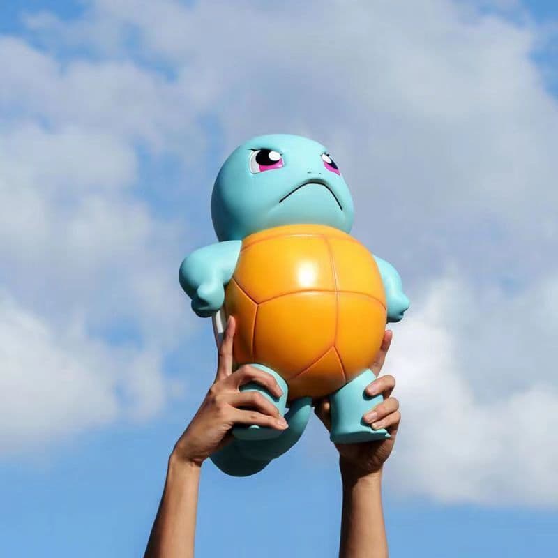image-Tsundere Squirtle Large Figure 40cm