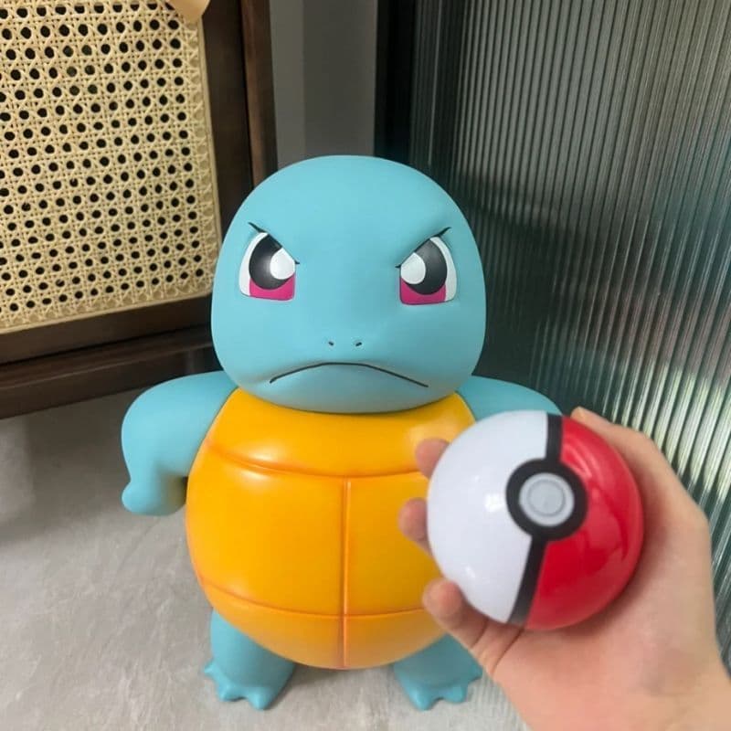 image-Tsundere Squirtle Large Figure 40cm